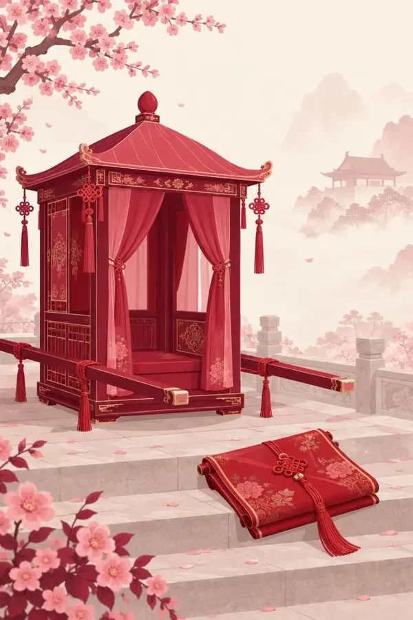 我成全嫡孙抗旨退婚，他却慌了 竖版短剧封面，题材为古装权谋